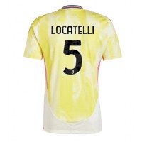 Stroje piłkarskie Juventus Manuel Locatelli #5 Koszulka Wyjazdowej 2024-25 Krótki Rękaw